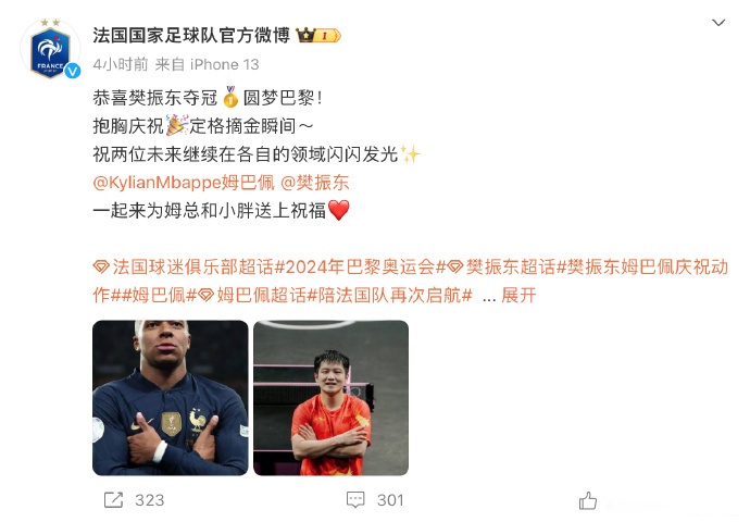 法国队翻盘韩国队,樊振东惊艳四座 法国队翻盘韩国队,樊振东惊艳四座