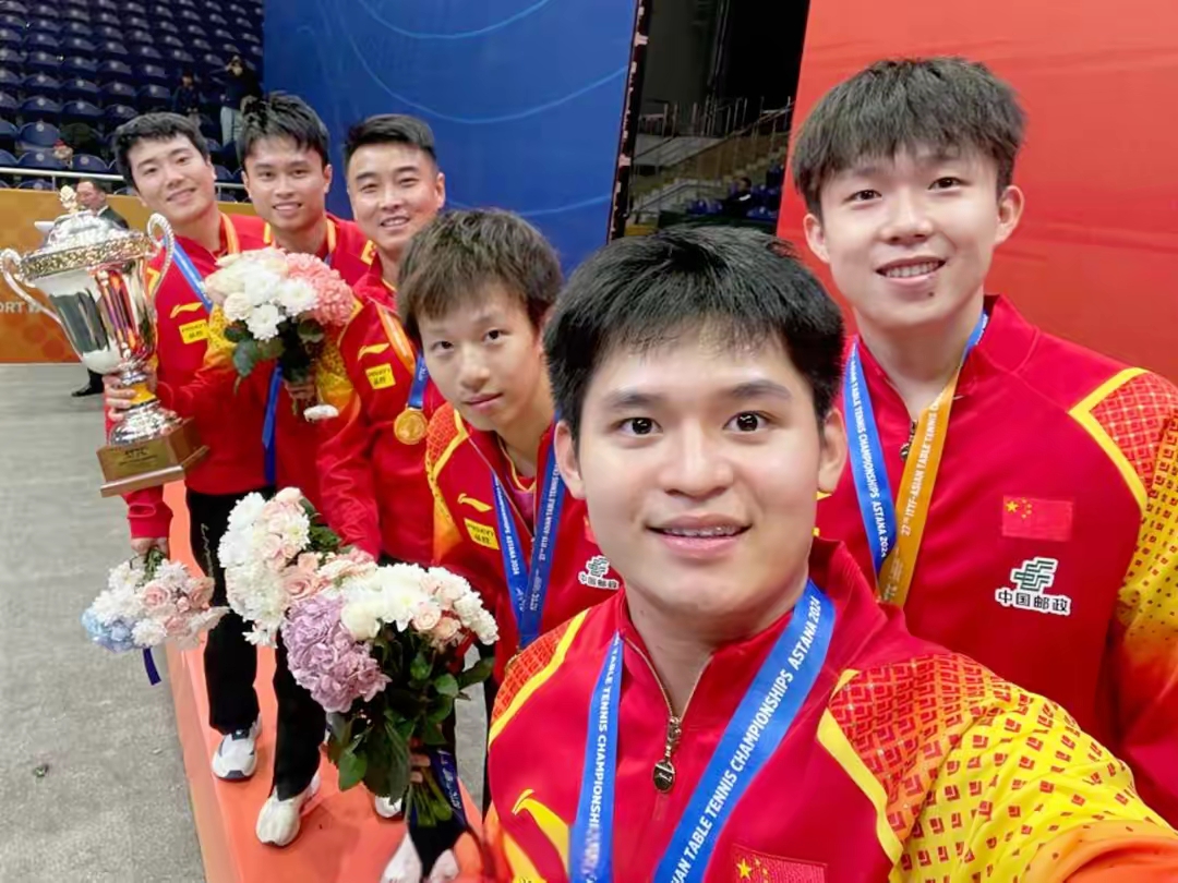 中国队完胜奥地利队，梁靖崑点燃赛场