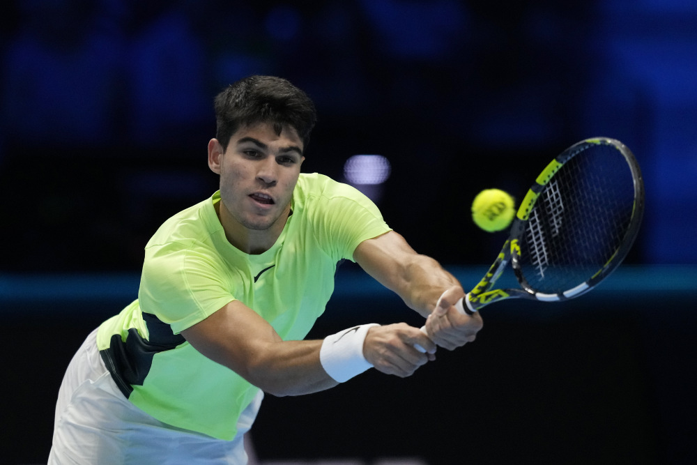 ATP总决赛险胜联合杯,阿尔卡拉斯状态火热 ATP总决赛险胜联合杯,阿尔卡拉斯状态火热