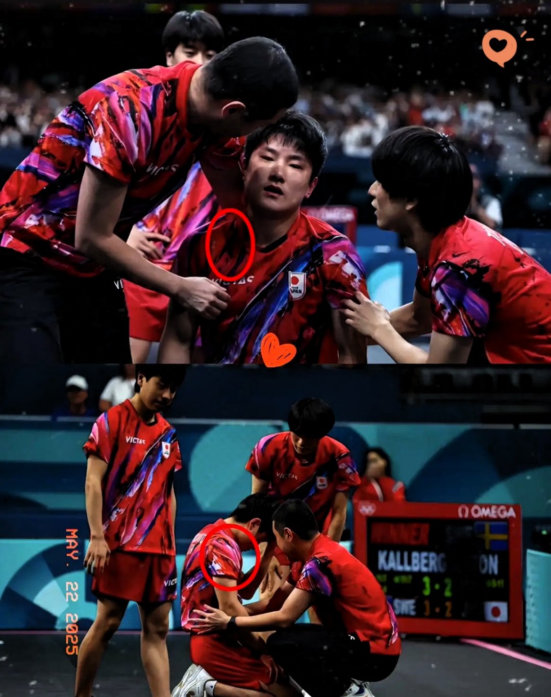 瑞典队险胜日本队，张本智和状态火热