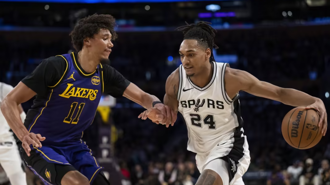 湖人B队鏖战马刺，莫里斯一己之力扛起全队