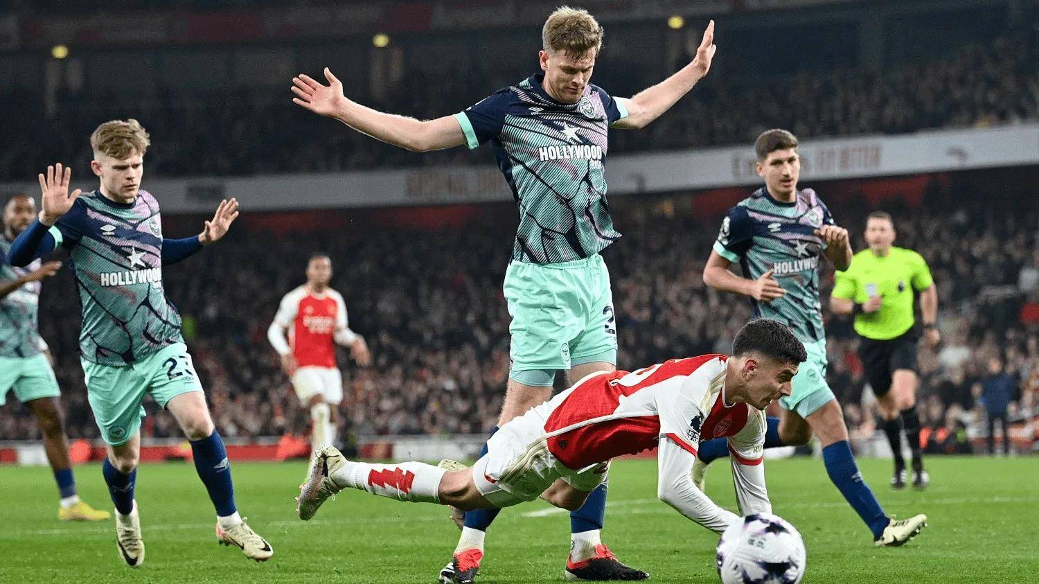 阿森纳险胜丹麦，哈弗茨带队取胜