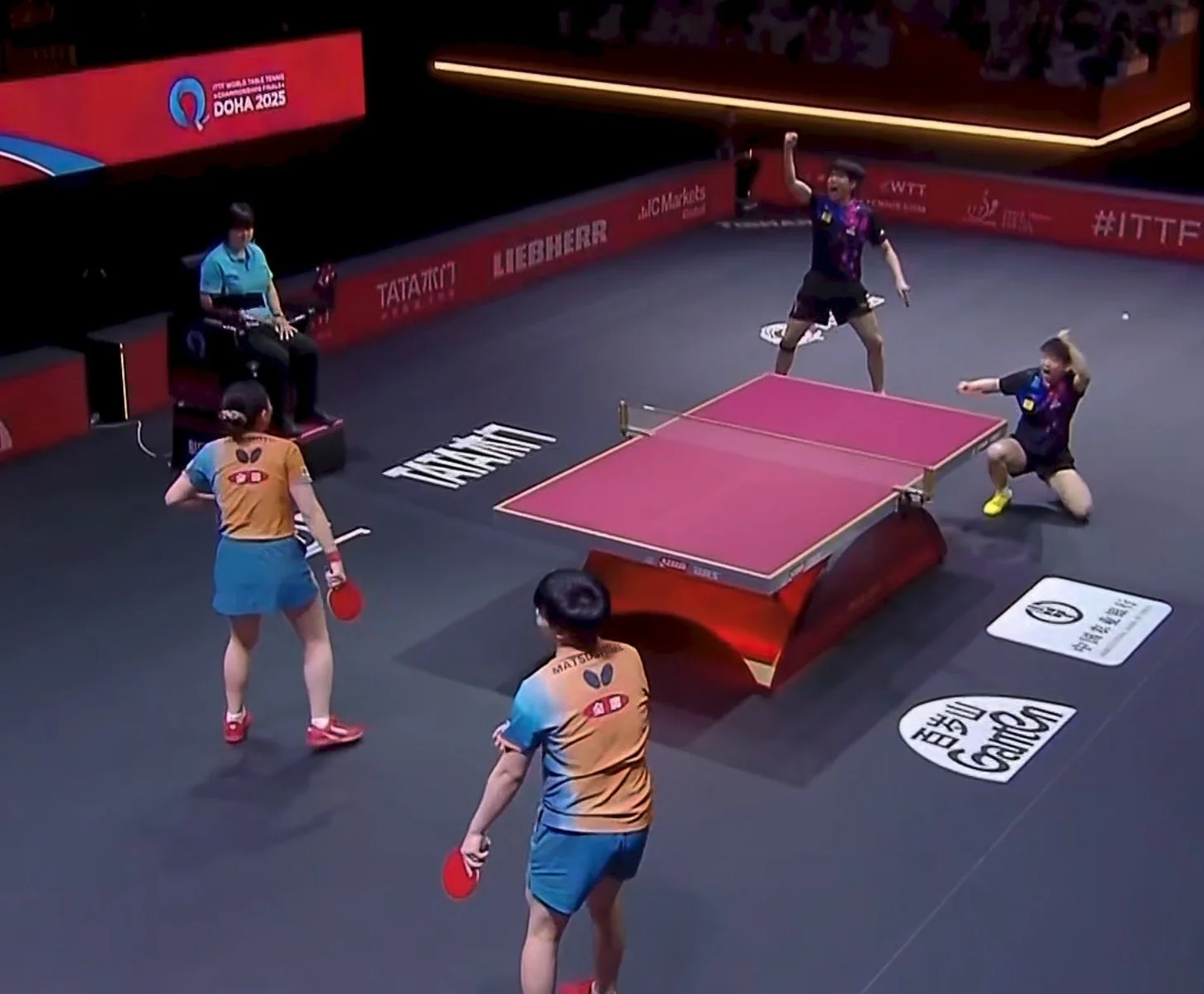 德国乒乓球队绝地反击中国乒乓球队，张继科关键制胜